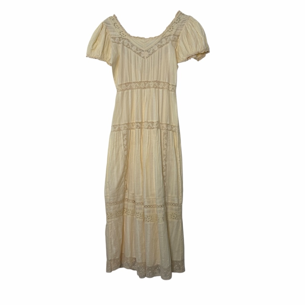 NEW Loveshackfancy Carabella Dress Ivory - Picture 13 of 15